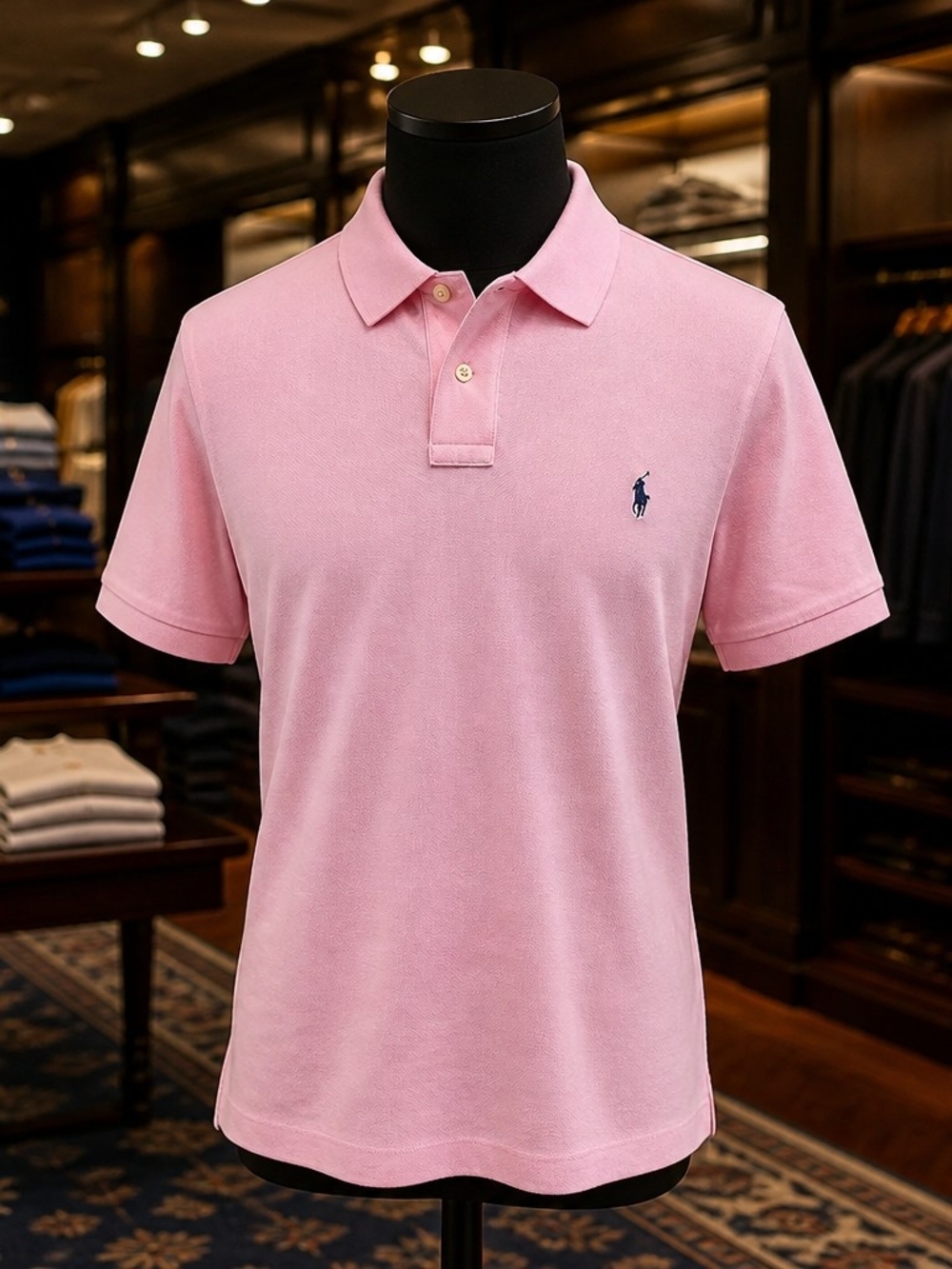Polo Ralph Lauren Men’s Size XL 100% Cotton Pink Classic Fit